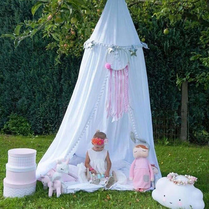 Hygrad Built To Survive Kids Bedroom Canopy Tent White