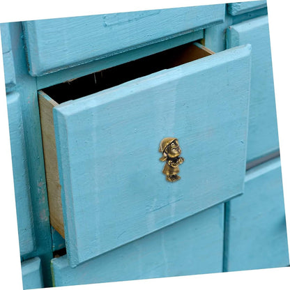 Jojofuny Praying Girl Brass Door Knob for Nursery and Child's Room Hardware