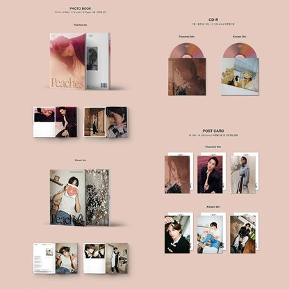 Exo Kai 2nd Mini Album Peaches Kisses Version With Photobook And Poster