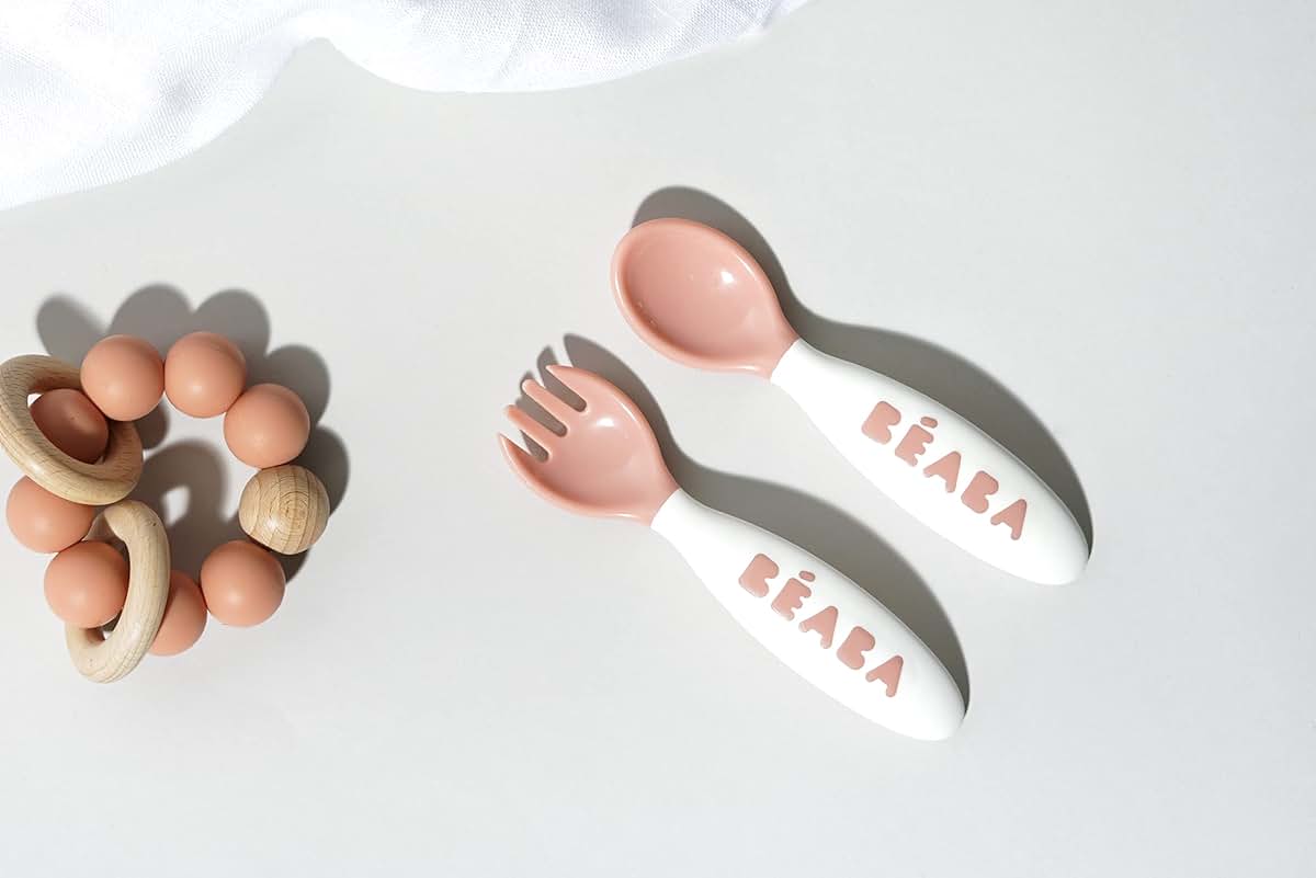 Béaba Toddler Self Feeding Cutlery Set, 10-Piece Utensil Collection (photo 3)
