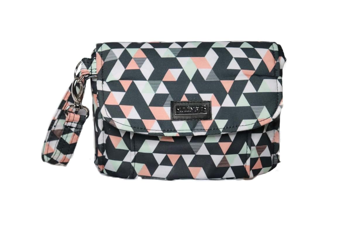 LillyBit Uptown Diaper Clutch (Triangles) (photo 2)