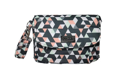 LillyBit Uptown Diaper Clutch (Triangles) (photo 2)