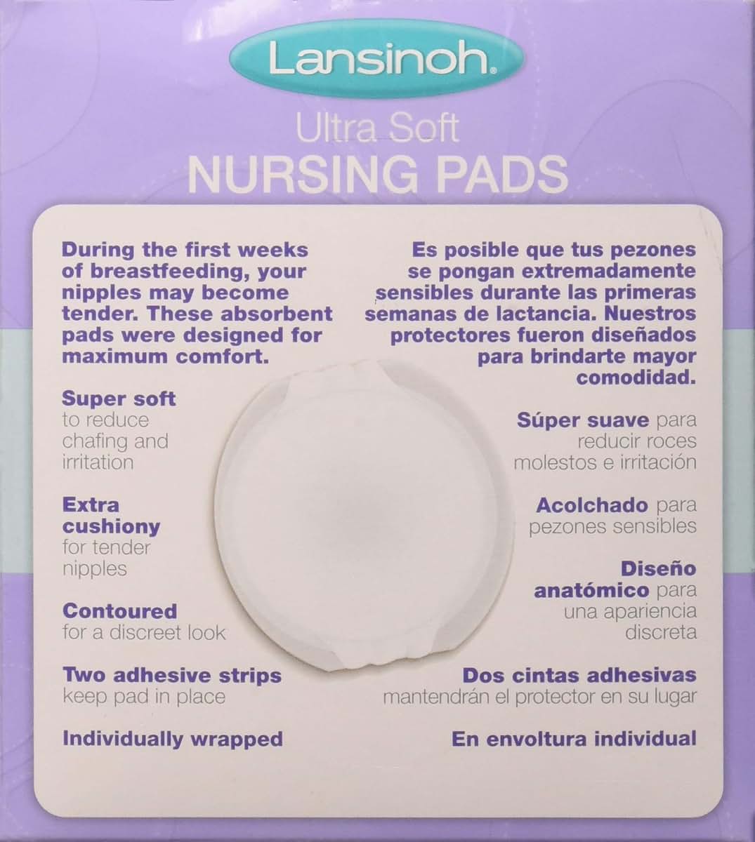 Lansinoh Ultra Soft Disposable Nursing Pads, 36 Count