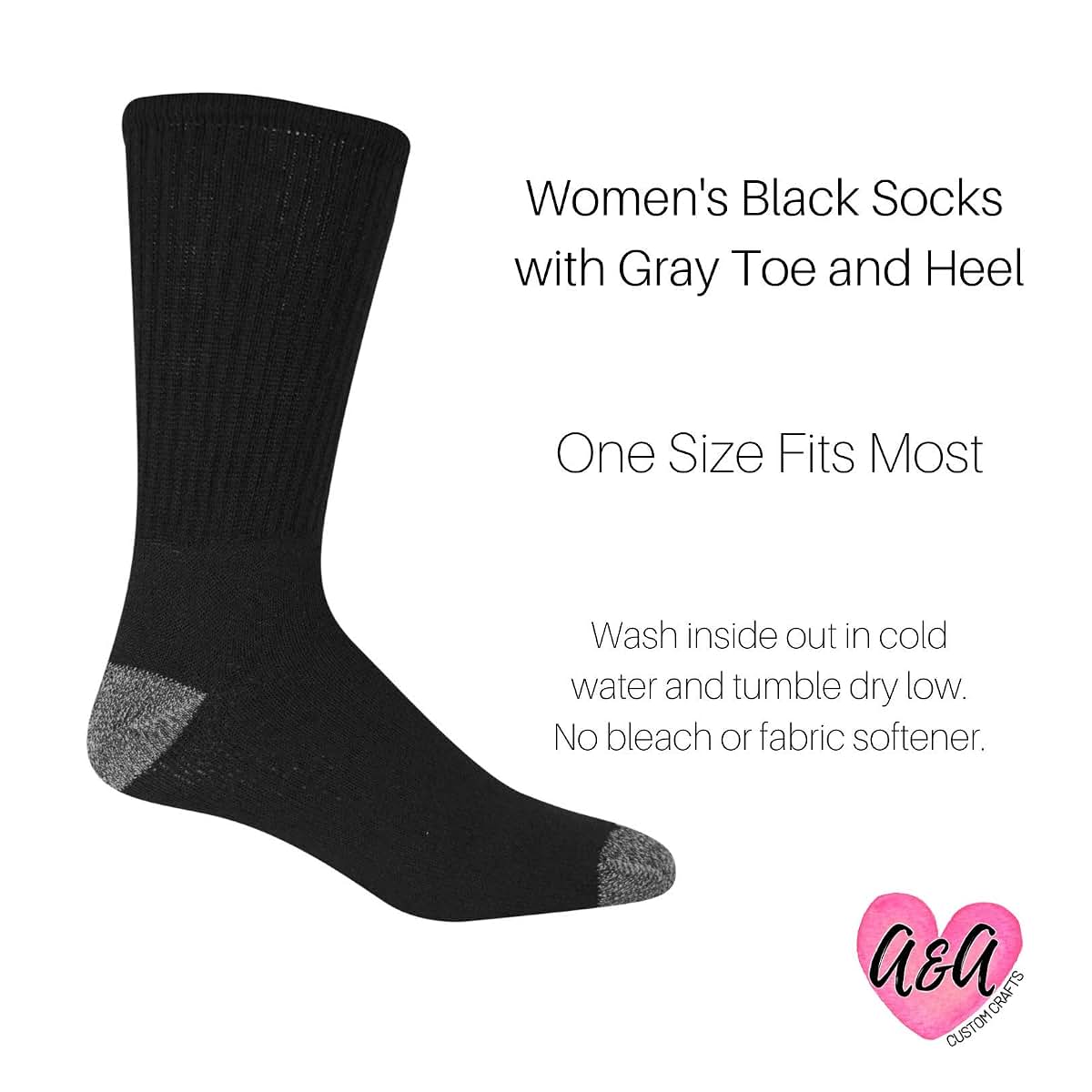 A&A Custom Crafts Baby Mama Socks - Novelty New Mom Gift (photo 3)
