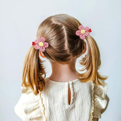 24Pcs Toddler Flower Hair Clips for Girls 1.5 Inch Baby Cute Floral Hairpins