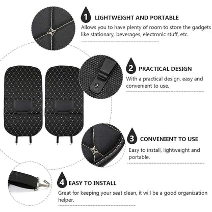 RVQWXDMR Car Seat Back Anti-Kick Protector Mats For GMC Terrain (photo 4)