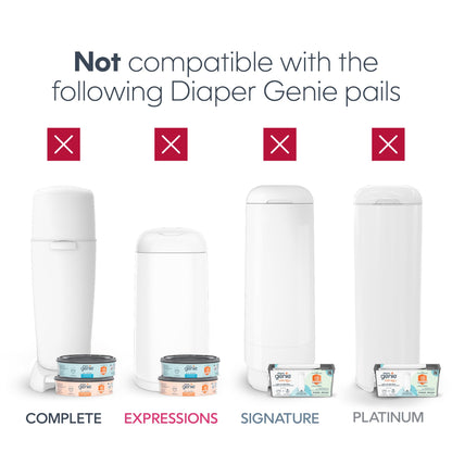 Diaper Genie Jumbo Square Refill Continuous Film