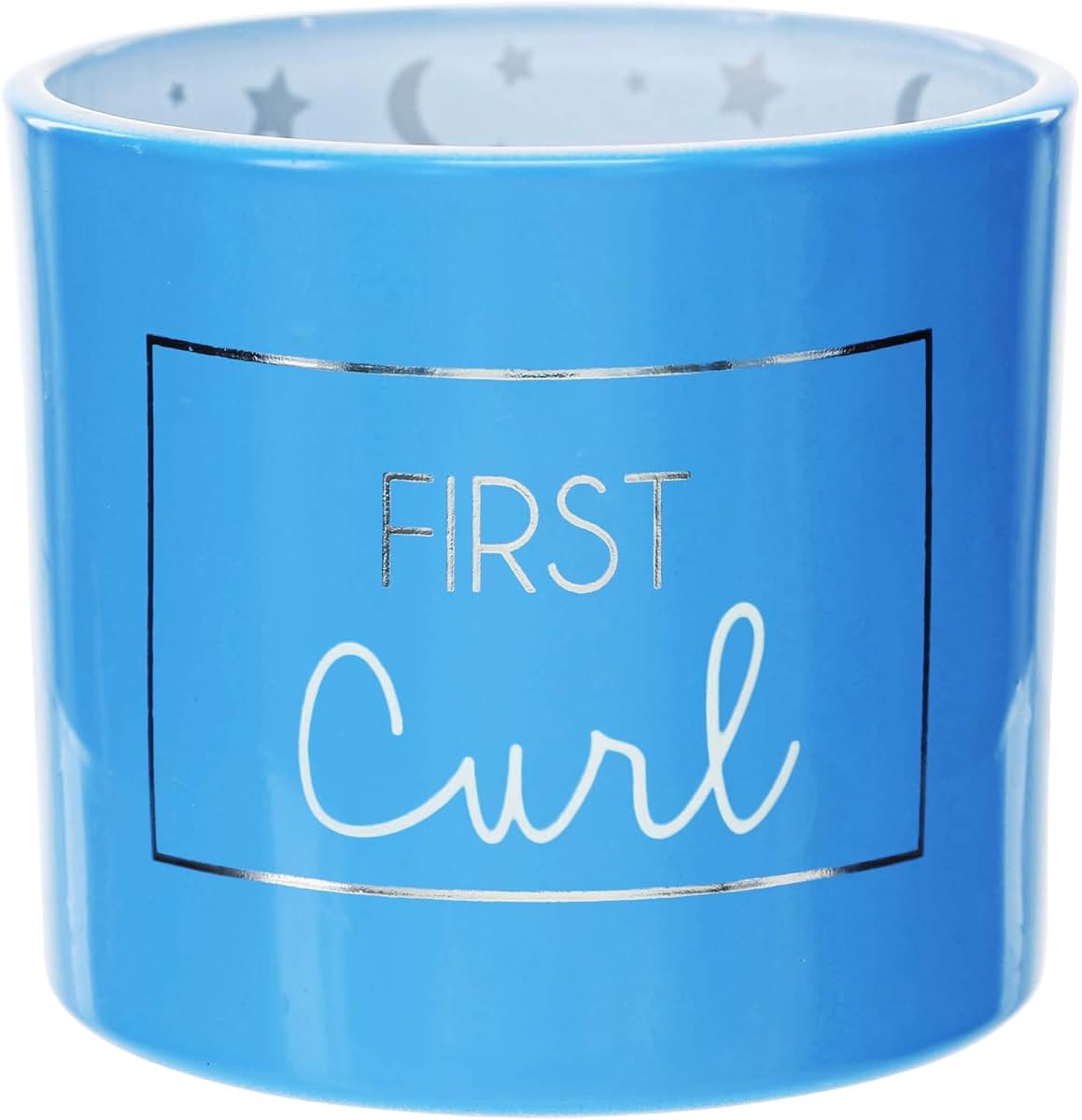 Pavilion Gift Company - First Curl - Blue Baby Boy Keepsake Box (photo 4)