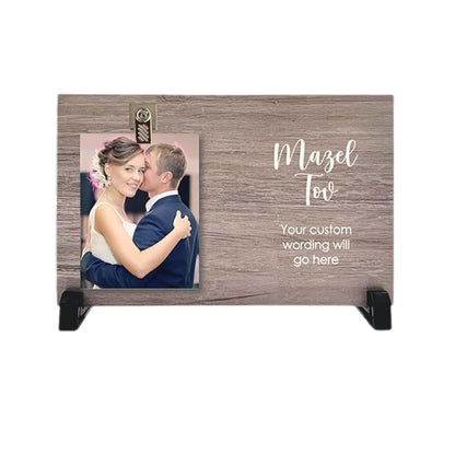 Florida-Funshine Personalized Mazel Tov Picture Frame - Personalized