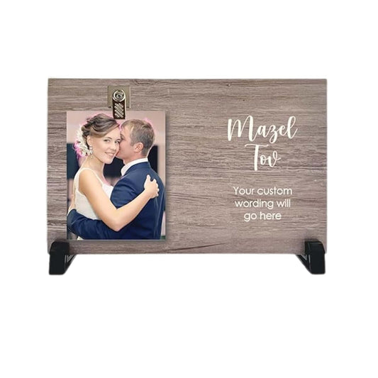 Florida-Funshine Personalized Mazel Tov Picture Frame - Personalized