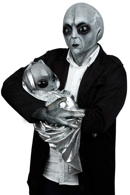 Ghoulish Productions Alien Baby Wrapped Wall Art Piece