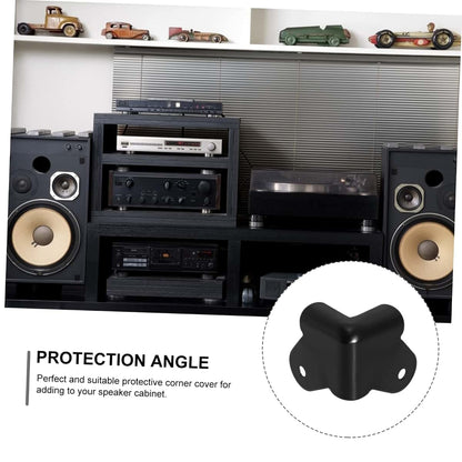 WOONEKY Iron Corner Protectors for Speaker Cabinets Edges Cover