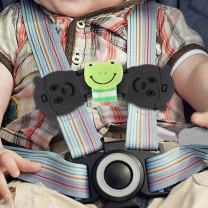 Qopahi Anti Escape Safety Harness Chest Clip Lock for Baby Seats and Strollers