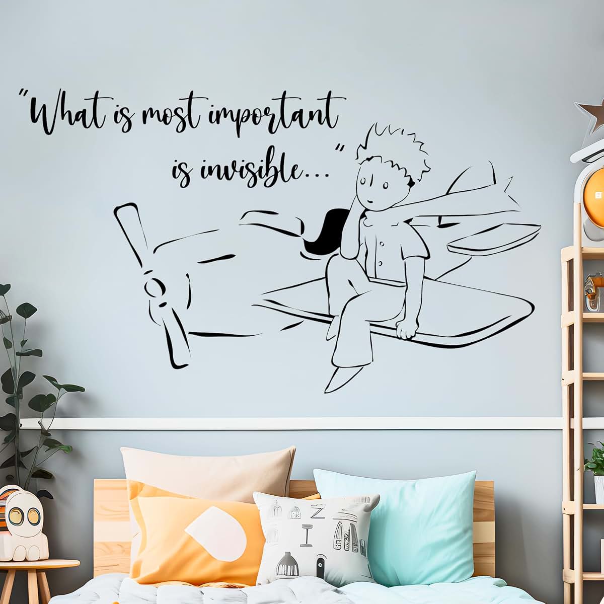 EGD The Little Prince Quote Wall Decor Wide 20 X 12 Height
