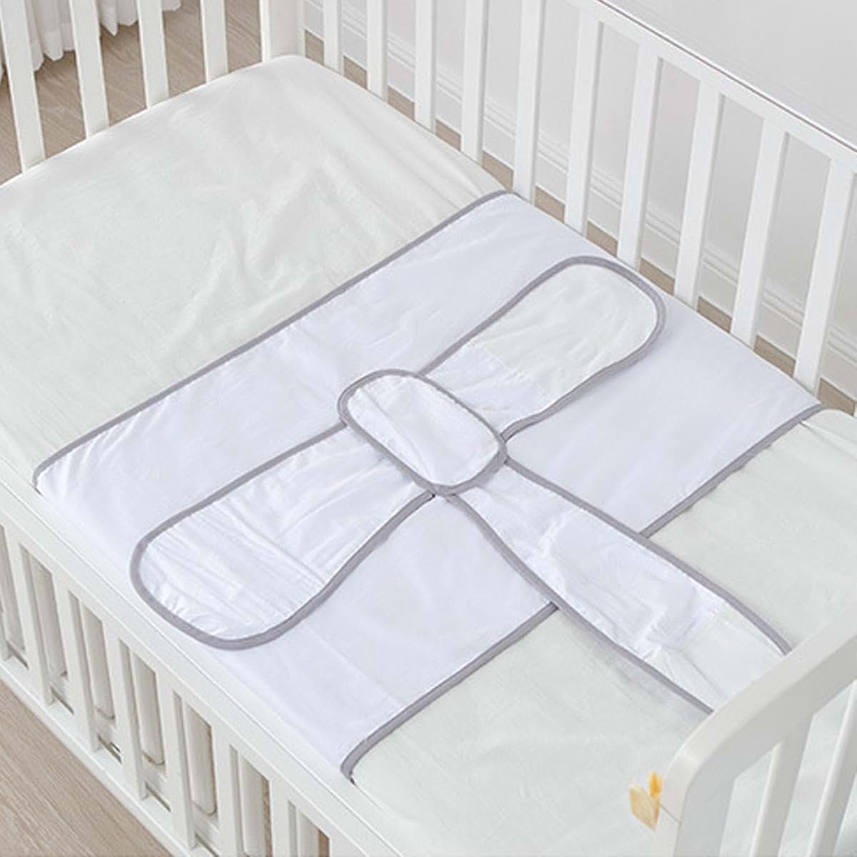 shenruifa Baby Swaddle Blanket - Anti-Roll & Fall Protection, Detachable Cotton for Safe Sleep (photo 4)