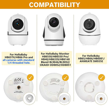 Wochel US Flexible Baby Monitor Mount for HelloBaby