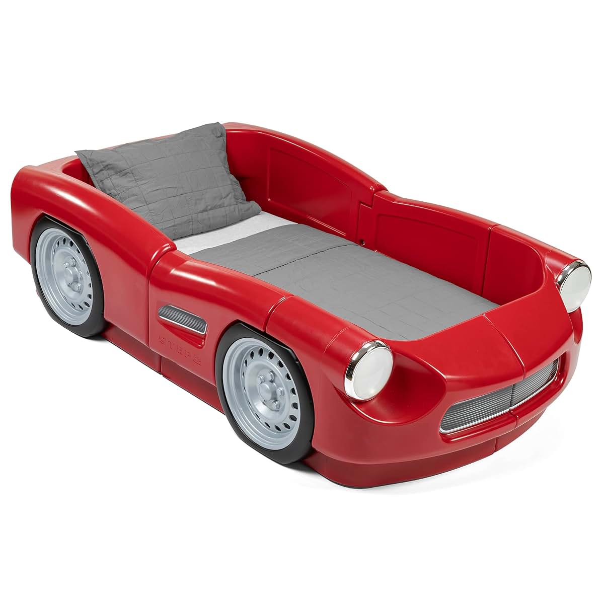 Step2 Roadster Toddler-to-Twin Bed, Convertible Race Car Frame
