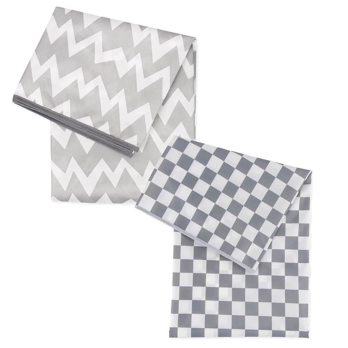 Bumkins Baby Splat Mat 42x42 Inch Waterproof Reusable Gray