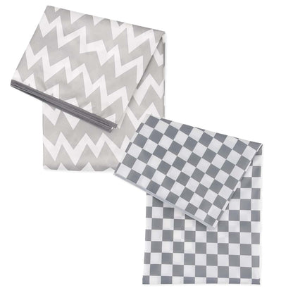 Bumkins Baby Splat Mat 42x42 Inch Waterproof Reusable Gray