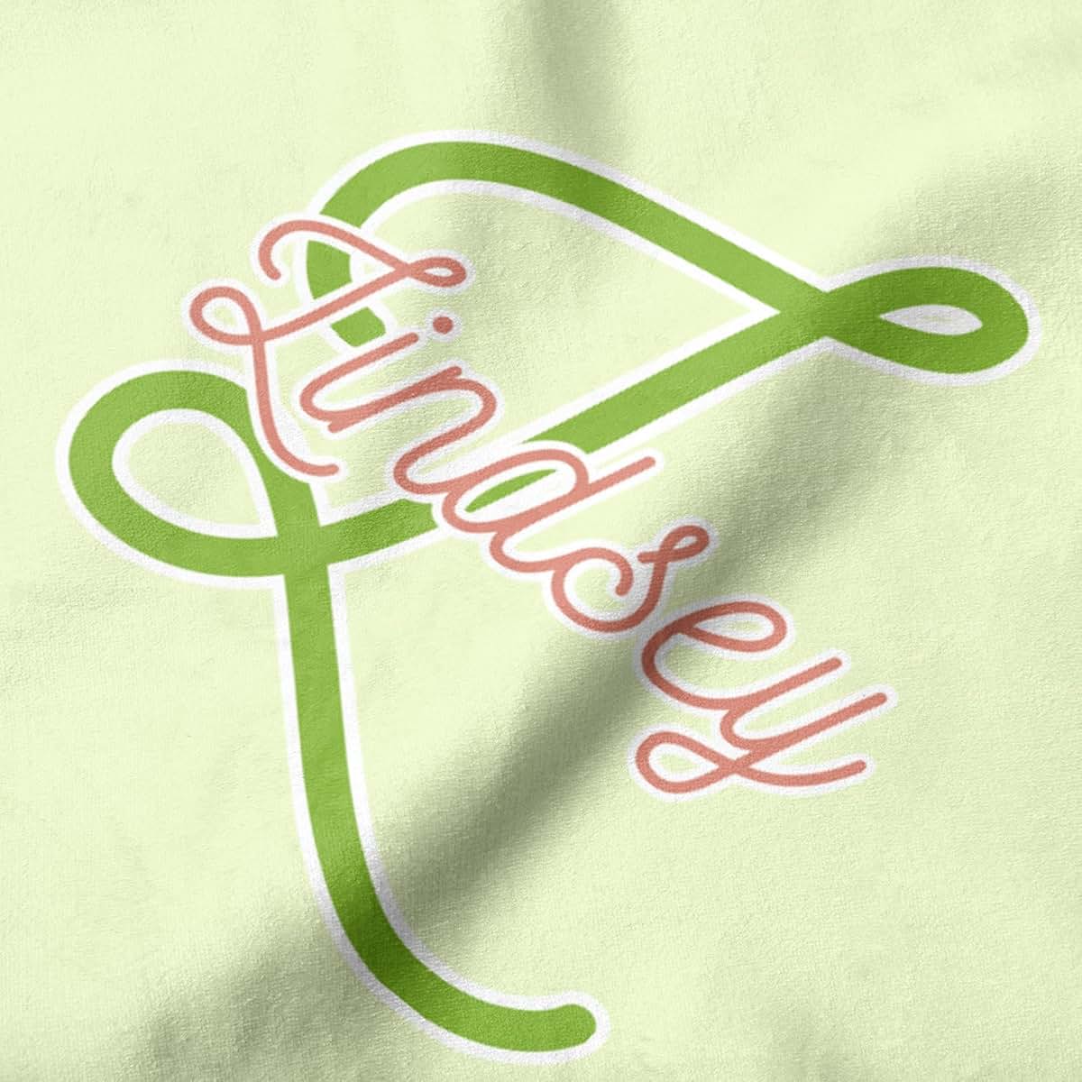 YouCustomizeIt Personalized Tropical Leaves Border Hooded Baby Towel (photo 3)