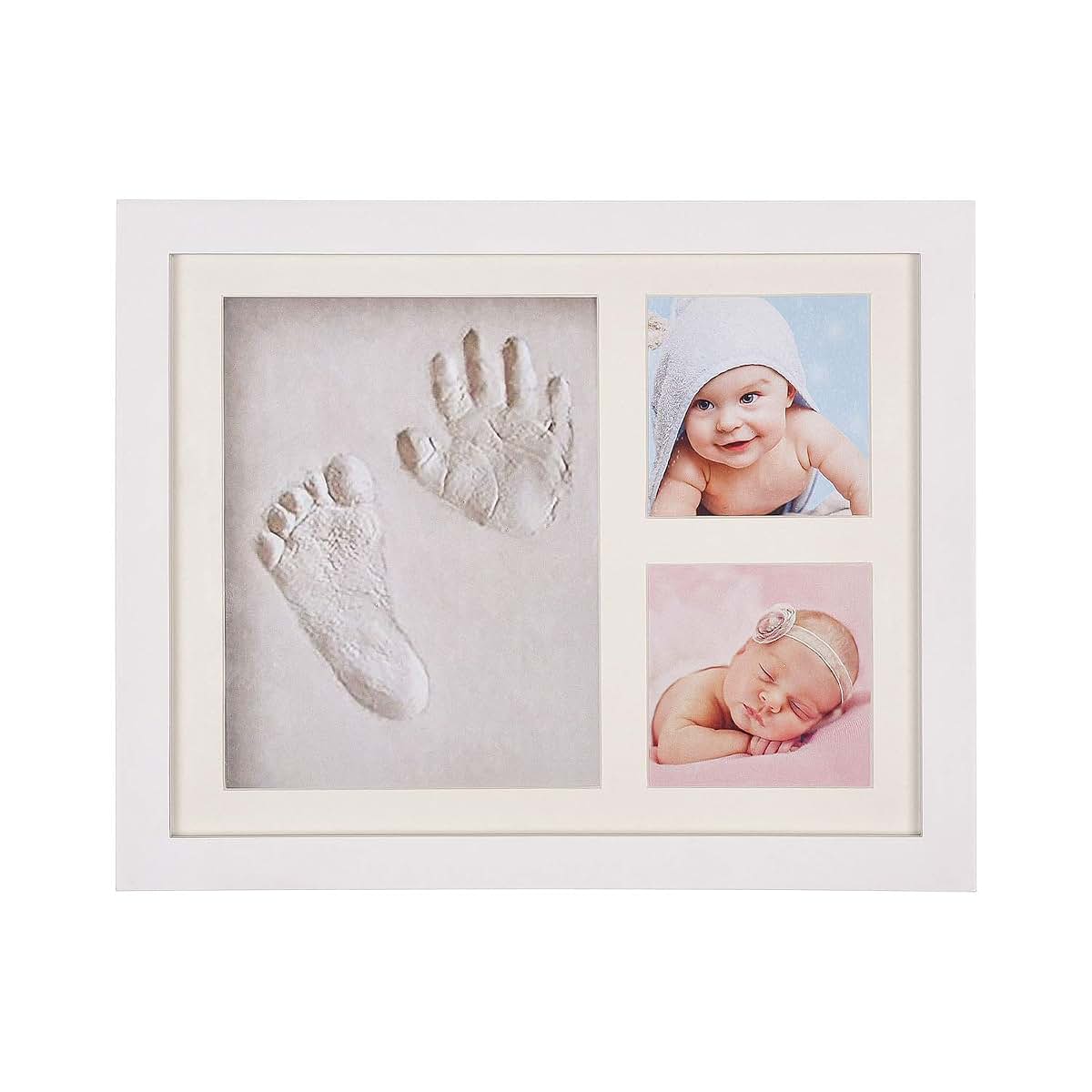 Yyyz Baby Hand & Footprint Kit - Safety Baby Shower Gifts, Keepsake Frames For Newborn Boys & Girls