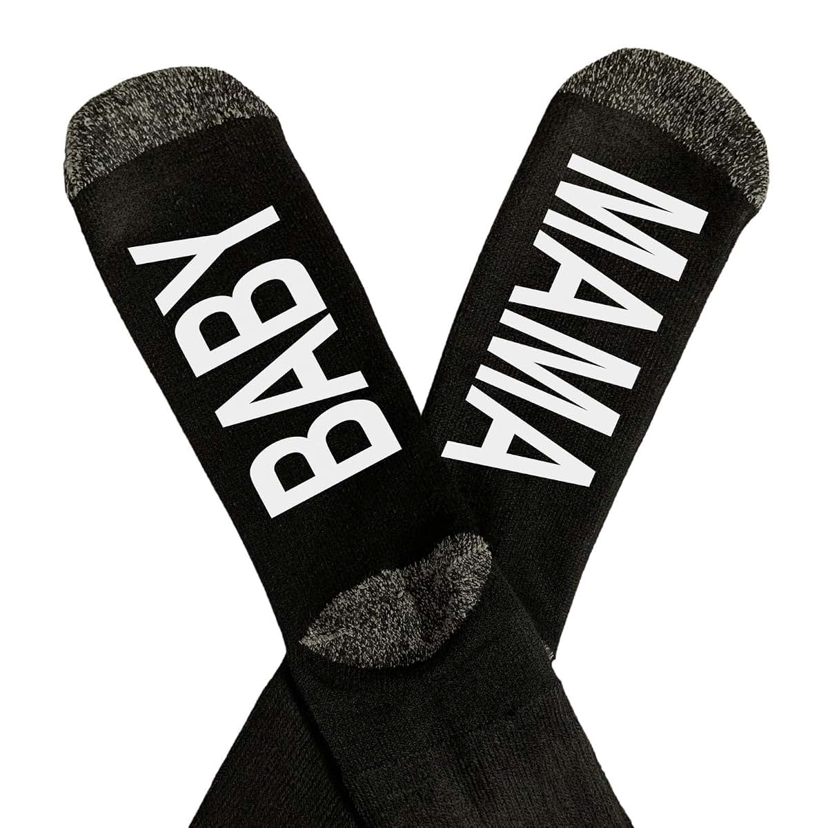 A&A Custom Crafts Baby Mama Socks - Novelty New Mom Gift