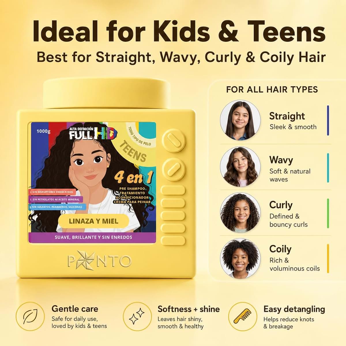 Ponto Brasileiro Full HD Teen 4-in-1 Hair Treatment