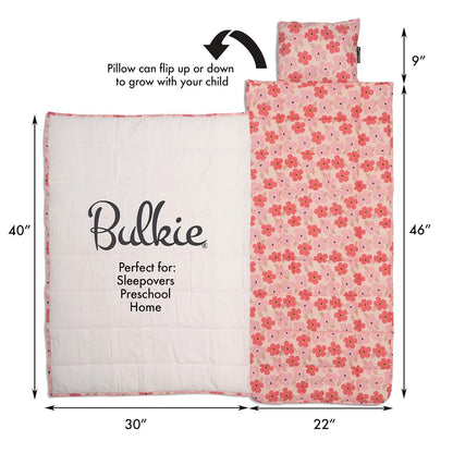 Bulkie Toddler Nap Mat: Convertible Daycare Bedding Sleep Pad