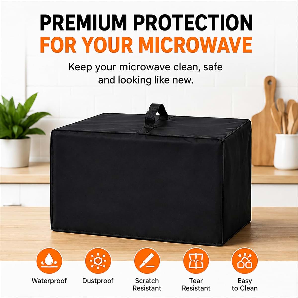 FGDHZGMJF Countertop Microwave Cover For Hamilton Beach Digital 0.9 (photo 2)