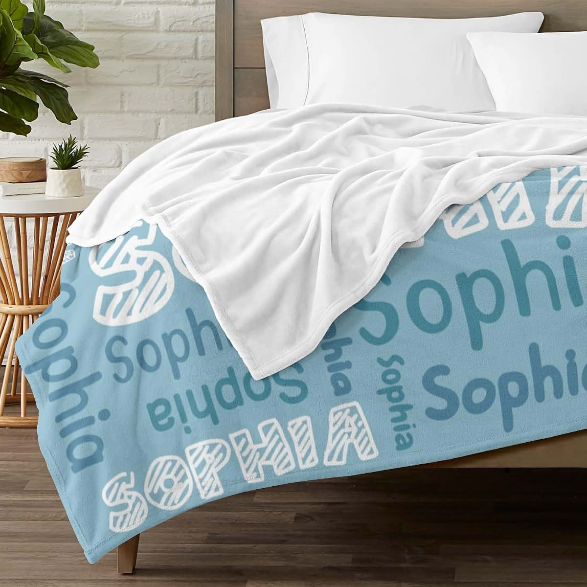 Esthqetic Custom Name Blanket - Personalized Baby Blanket (photo 3)