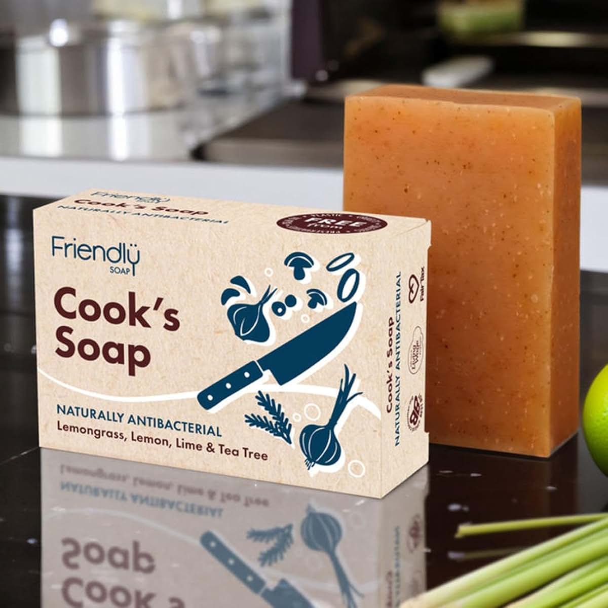 Friendly Soap Bar Soap, Handcrafted Natural Cleansing Bar (photo 2)