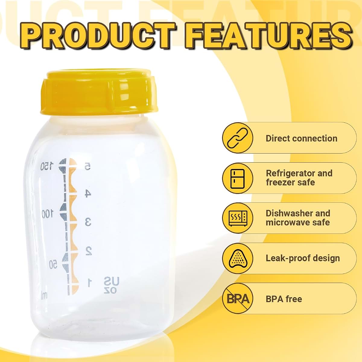 Medela Replacement Collar Rings for 5oz & 8oz Bottles