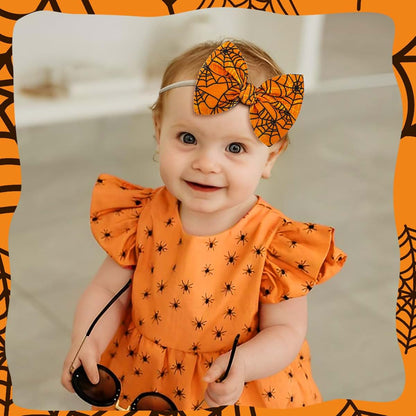 YanJie Halloween Spider and Pumpkin Headbands