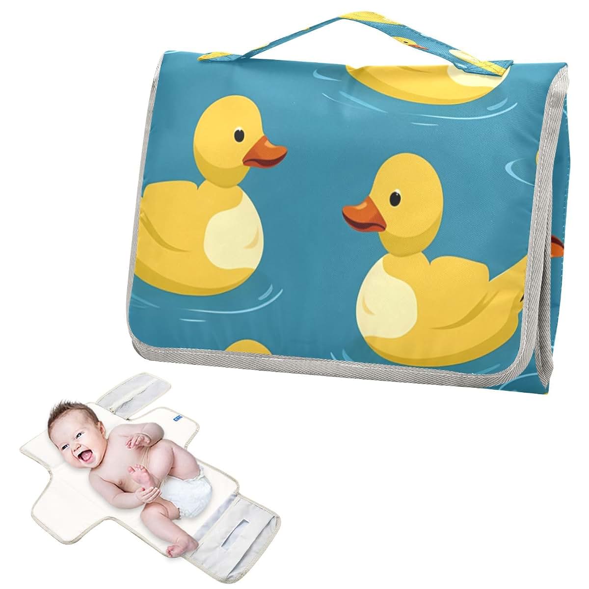 Kigai Portable Diaper Changing Pad, Waterproof Mat
