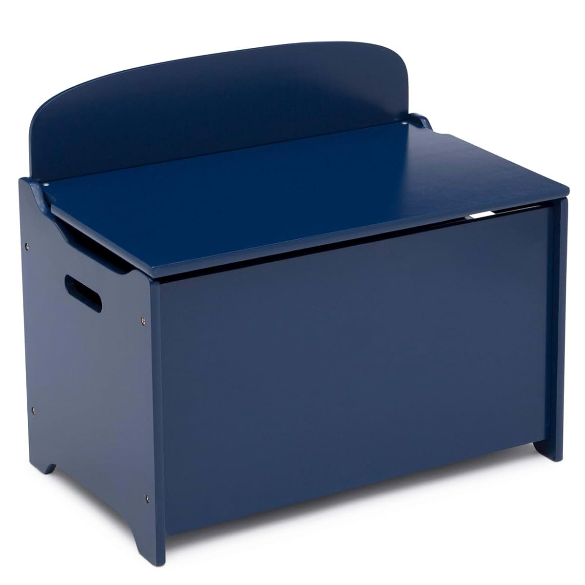 Delta Children MySize Deluxe Toy Box in Deep Blue Storage Organizer