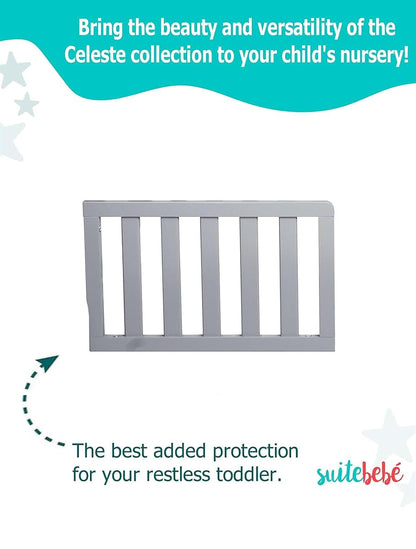 Suite Bebe Celeste Toddler Guard Rail In Light Grey (photo 3)