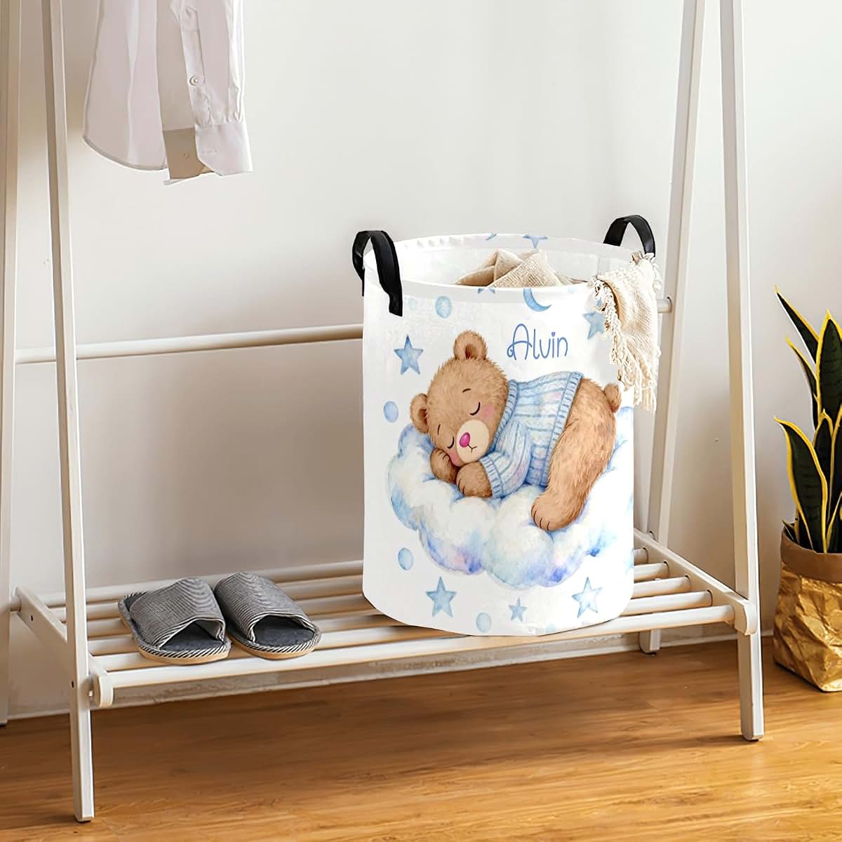 Joyestore Teddy Bear Sweet Dream Storage Bin Laundry Hamper