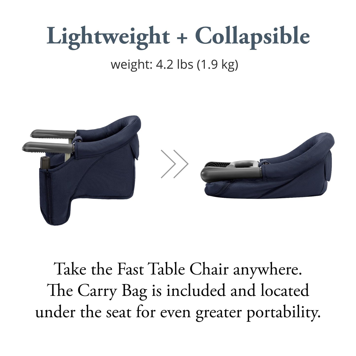 Inglesina Fast Table Chair, Navy