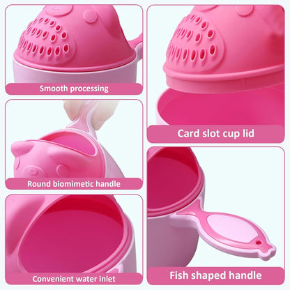 Lawnrden Bath Rinser Cup for Babies with Cartoon Bear Design (photo 2)