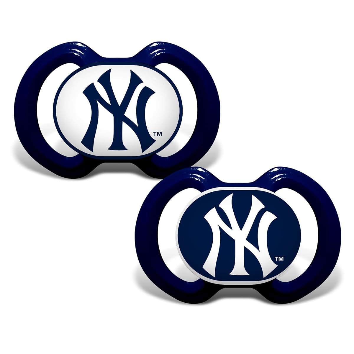 Baby Fanatic Yankees Orthodontic Pacifiers for Infants