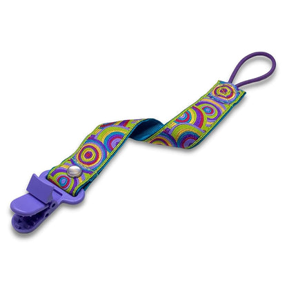 JaxMask Vibrant Targets Pacifier Strap With Clip And Wristlet (photo 4)