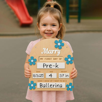 Trumpetic First Day Of School Sign