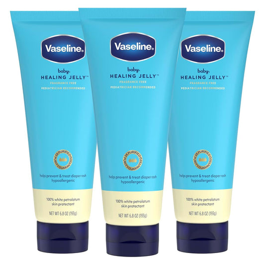 Vaseline Baby Petroleum Healing Jelly for Dry Skin & Diaper Care