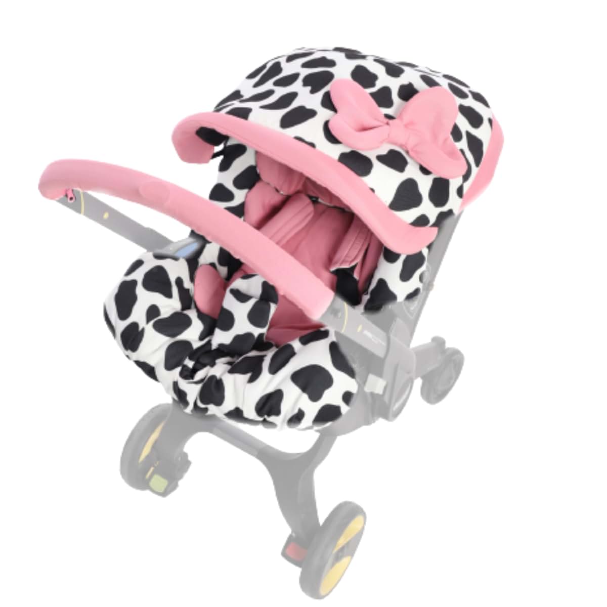 Boss and Baby - Car seat Stroller Accessories and Cover Replacement - Compatible with Doona- Includes Canopy, Seat
