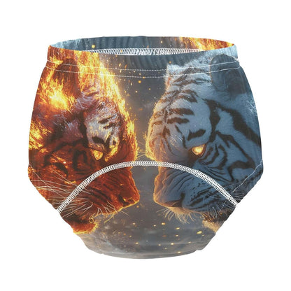 Two Tigers Cotton Potty Training Underwear for Toddler Girls Boys, 2T-5T