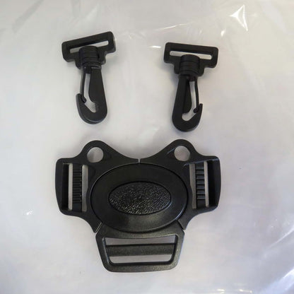 BabyOneStop 5 Point Harness Buckle with Hook Clips for JOOVY Qool Stroller Replacement