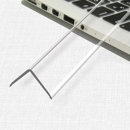 ERRULAN Transparent Wall Edge Protector, Clear Corner Guard, 3x150cm