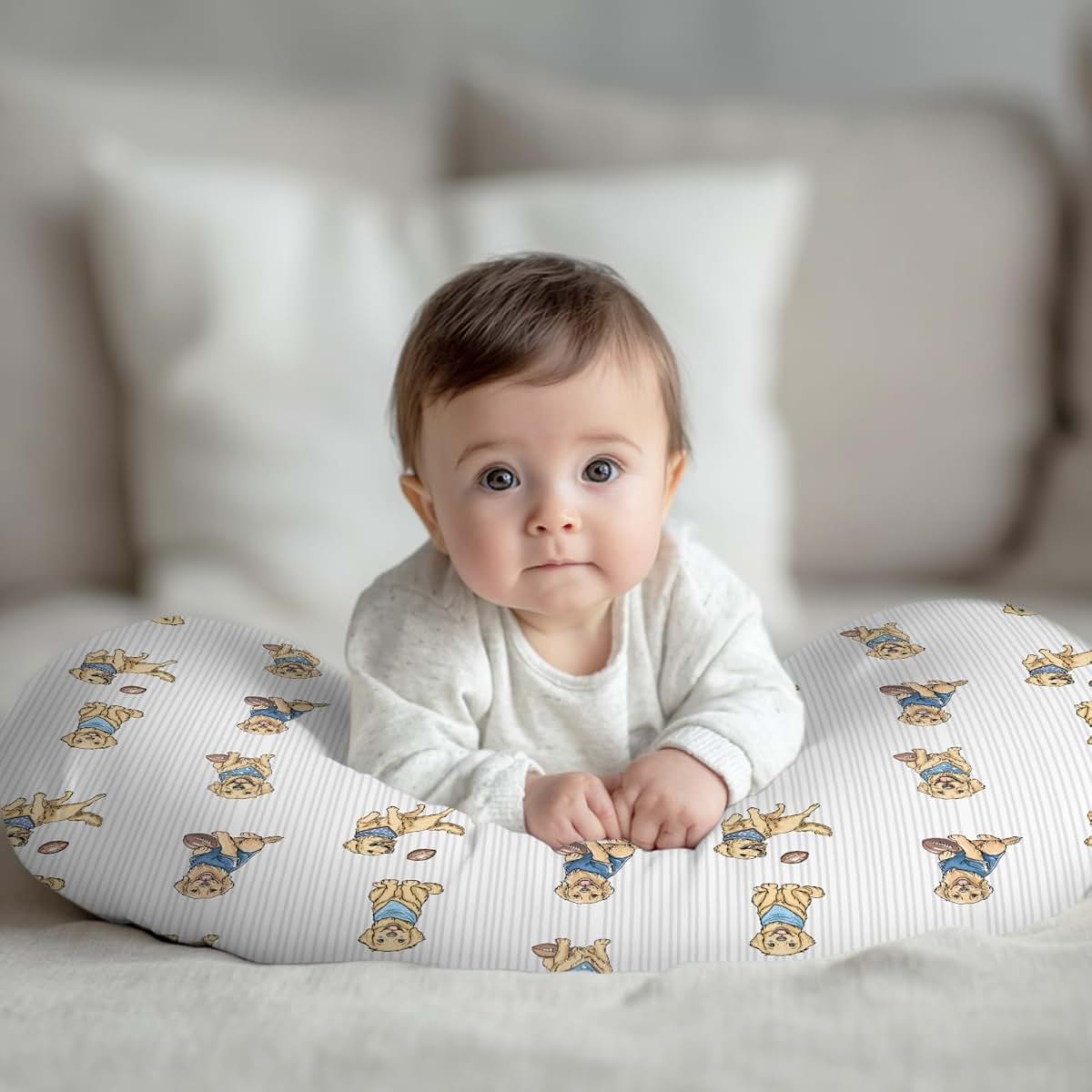 BabyOneStop Nursing Pillow Cover Vintage Golden Retriever Dog
