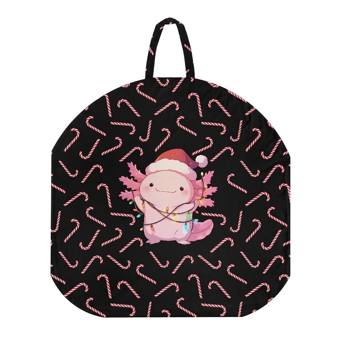 YUVAMAGIMO Christmas Axolotl Newborn Lounger Cover Removable Covers for Infant Lounger Ultra Soft Baby Lounger Pillow