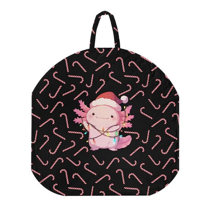 YUVAMAGIMO Christmas Axolotl Newborn Lounger Cover Removable Covers for Infant Lounger Ultra Soft Baby Lounger Pillow